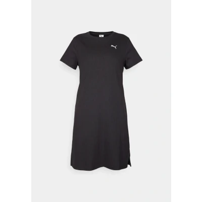 Image of Puma Elevated Bodycon Dress Jersey dress, Women&#039;s, Size: XS, Black