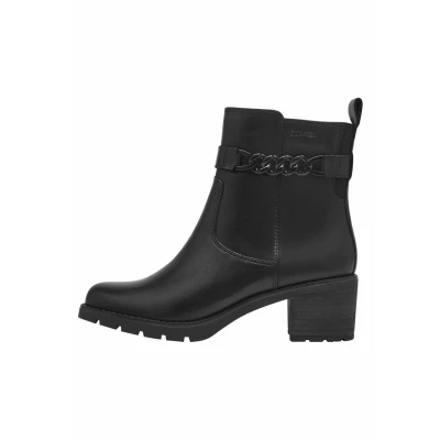 Image of Tamaris Platform ankle boots, Women&#039;s, Size: 5, Black nappa Leather