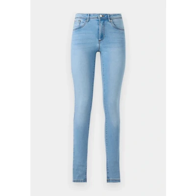 Image of Vero Moda Vmtanya Piping Slim fit jeans, Women&#039;s, Size: XSx30, Light blue denim