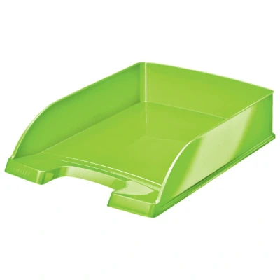 Image of Leitz Wow 52263054 Letter Tray Set of 5 Green