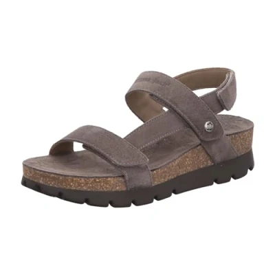Image of Panama Jack Selma Wedge sandals, Women&#039;s, Size: 8, Taupe Suede
