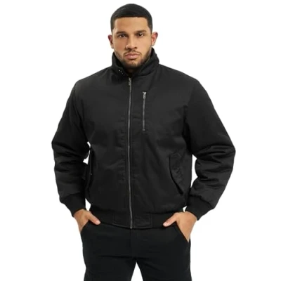 Image of Brandit LORD Canterbury Bomber Jacket, Men&#039;s, Size: Medium, Black