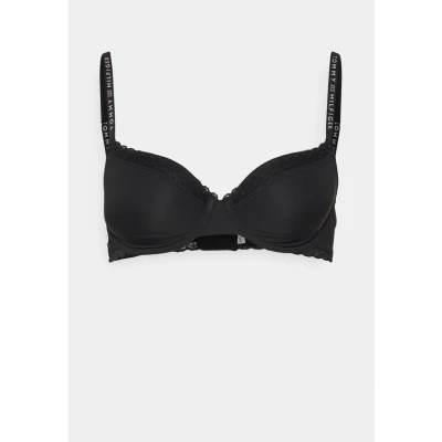 Image of Tommy Hilfiger DEMI BRA Underwired bra, Women&#039;s, Size: 32D, Black