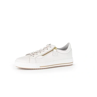 Image of Gabor Comfort Trainers, Women&#039;s, Size: 6, Latte/gold Suede