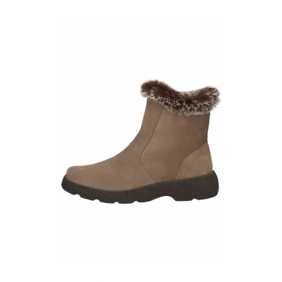 Image of CAPRICE Damen Winterstiefel ohne Absatz Vegan Wasserabweisend, Braun (Taupe Comb), 36.5 EU