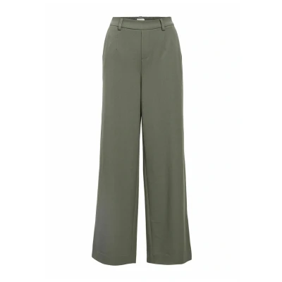 Image of Object Objlisa WIDE Trousers, Women&#039;s, Size: 6, Kambaba