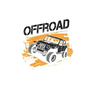 Image of Offroad: Offroad A5 6x9 Zoll Journal Notizbuch Notizheft 120 Seiten kariert