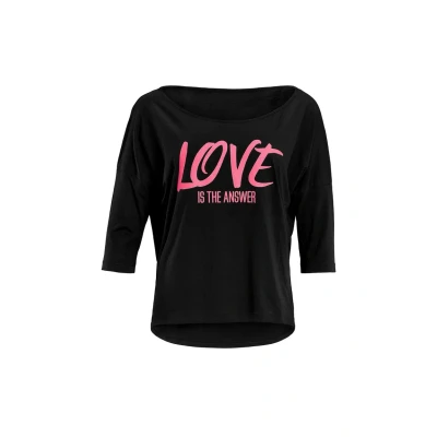 Image of Winshape MCS001 Ultra Light Long sleeved top, Women&#039;s, Size: XXL, Black/glitter/neon pink