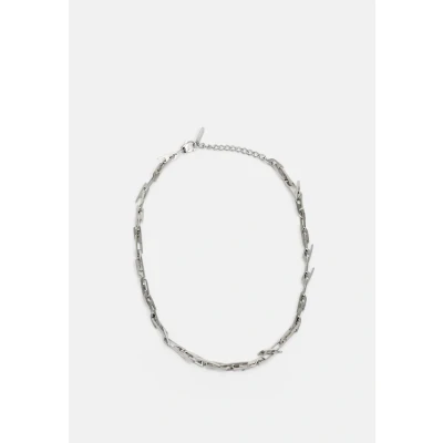 Image of Diesel Chain Necklace silvercoloured, Men&#039;s, Size: One Size, Silver coloured