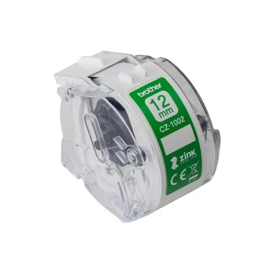 Image of Brother CZ 1002 labels, 12mm wide (original Brother)
