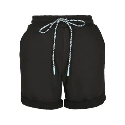 Image of Urban Classics Women&#039;s Beach Terry Shorts, black, XS