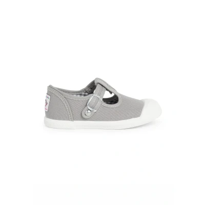 Image of Pisamonas Baby shoes for kids, Size: 4.5K/5K, Gris Textile/synthetics