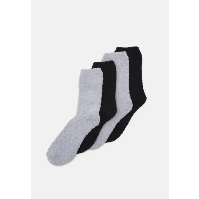 Image of camano Online Women Sustainable COSY Socks 4PACK Socks, Women&#039;s, Size: 2.5 5, Black