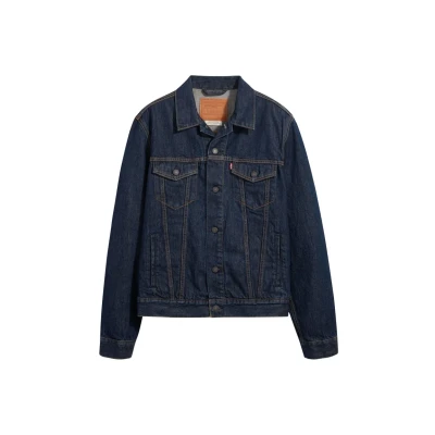 Image of Levi&#039;s THE Trucker Jacket Denim jacket, Men&#039;s, Size: Small, Med indigo
