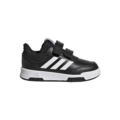 Image of adidas Unisex Children&#039;s Tensaur Hook and Loop Running Shoes, Cblack Ftwwht Cblack, 23 EU