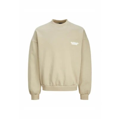Image of Jack &amp; Jones Sweatshirt, Men&#039;s, Size: Medium, Humus