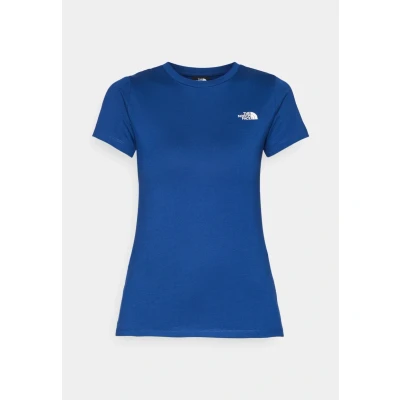 Image of The North Face Simple DOME SLIM TEE Basic Tshirt, Women&#039;s, Size: 8/10, Estate blue