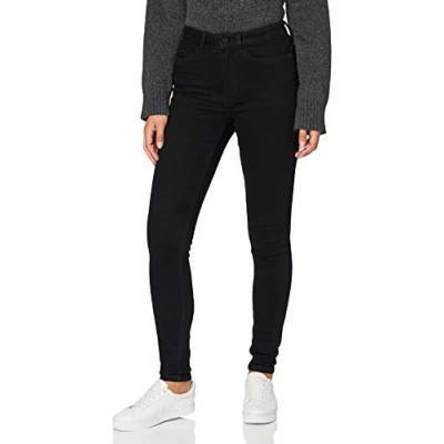 Image of Noisy May Nmcallie CHIC Jeans Skinny Fit, Women&#039;s, Size: 26x32, Black