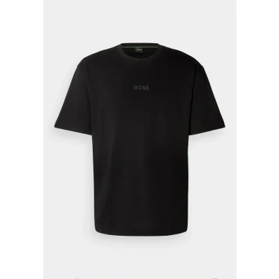 Image of BOSS TEE Basic Tshirt, Men&#039;s, Size: XS, Black