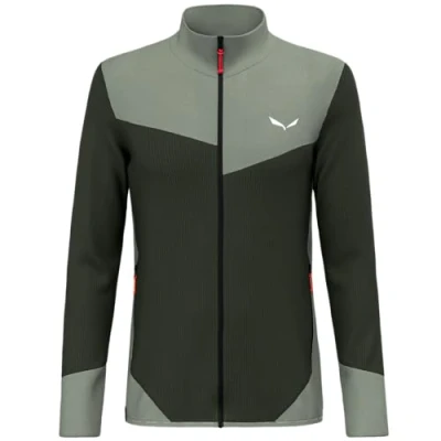 Image of Salewa PUEZ Waffle Jacket Training jacket, Men&#039;s, Size: Small, Dark olive