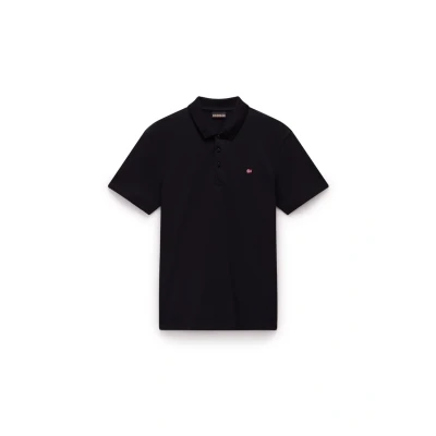 Image of Napapijri Ealis Polo shirt, Men&#039;s, Size: Small, Black