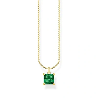 Image of Thomas SABO Necklace Gold coloured, Women&#039;s, Size: One Size, coloured