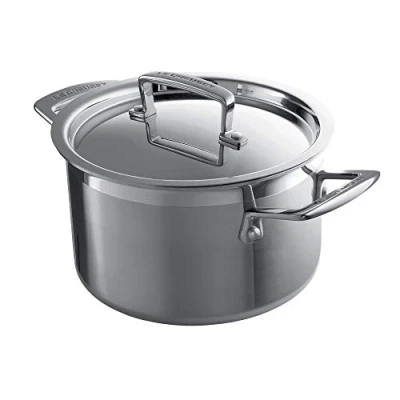 Image of Le Creuset Cooking pan Magnetik TriPly stainless steel ø 18 cm / 2.3 liters Suitable for all Cooktops