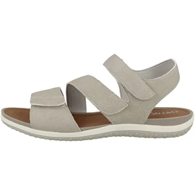 Image of Geox D VEGA A Sandals, Women&#039;s, Size: 5, Sand Synthetics