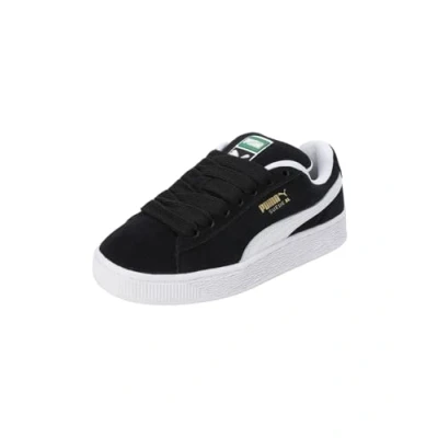 Image of Puma Unisex Trainers for kids, Size: 5.5, Black/white Leather