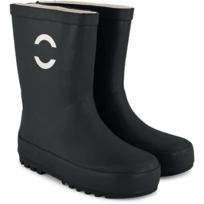 Image of mikk line Solid Wellies for kids, Size: 21, Black shoes