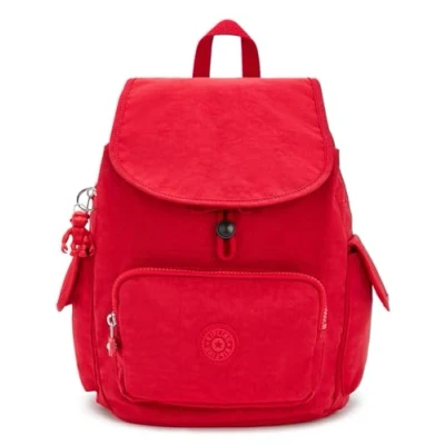 Image of Kipling CITY PACK S Rucksack, Women&#039;s, Size: One Size, Red rouge