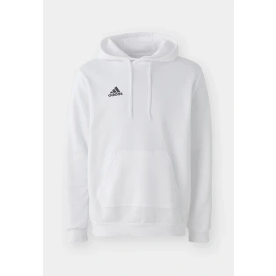 Image of adidas Performance Entrada Hoody Hoodie, Men&#039;s, Size: XL, White/black