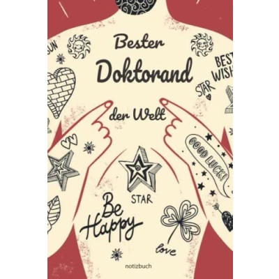 Image of Geschenk Doktorand Notizbuch: Notizbuch als für den besten A5 / liniert 120 Seiten Tagebuch Terminplaner Geschenkidee zum ... Mann Abschied Abschiedsgeschenk