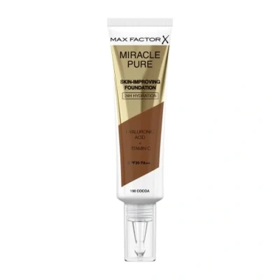 Image of Max Factor Miracle Pure Skin Improving Foundation 30ml (Various Shades) Cocoa
