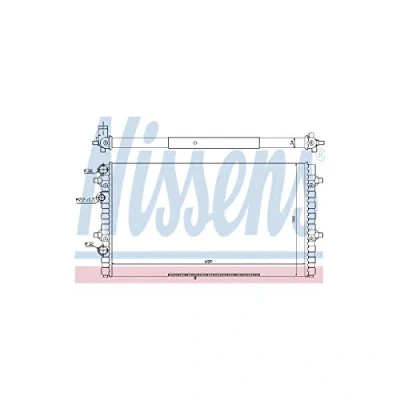 Image of Radiator, engine cooling NISSENS 67302