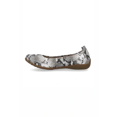 Image of Josef Seibel Fenja 01 Girls&#039; Ballet Flats, White Black, 38 EU