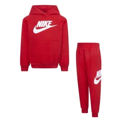 Image of Nike Sportswear CLUB Unisex SET Sweatshirt for kids, Size: 3 4y, University red