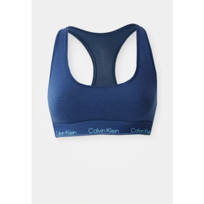 Image of Calvin Klein Women&#039;s Bralette, Blue (Dark Denim), L