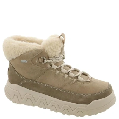 Image of UGG Women&#039;s Terretrail Cozy Lace Fashion Boot, Sand, 9 UK