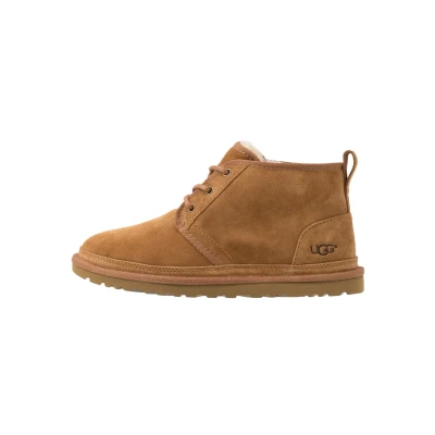 Image of UGG Neumel Laceup ankle boots, Men&#039;s, Size: 6, Chestnut Suede