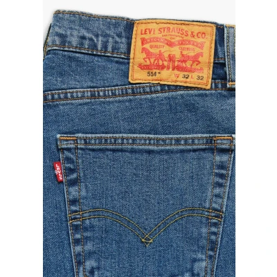 Image of Levi&#039;s 514 Straight leg jeans Stonewash stretch blue, Men&#039;s, Size: 30x32, blue