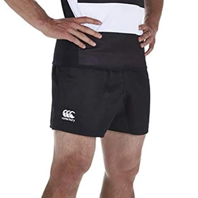 Image of Canterbury Men&#039;s Professional Polyester Shorts Rugby Short Internal Drawstring &amp; Pockets Gym/Training