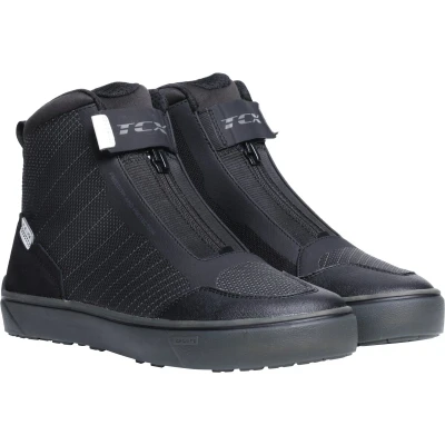 Image of TCX Men&#039;s Ikasu 2 Wp Motorcycle Boot, Black White, 7.5 UK
