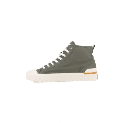 Image of Palladium ACE Chukka CVS Hightop trainers, Size: 6, Olive night shoes