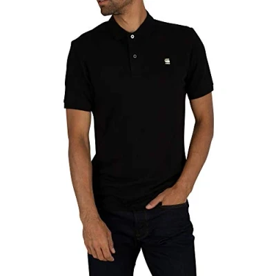 Image of G STAR Dunda Polo shirt, Men&#039;s, Size: XXL, Dk black