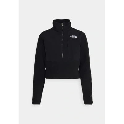 Image of The North Face Denali CROP Fleece jumper, Women&#039;s, Size: XL, Black