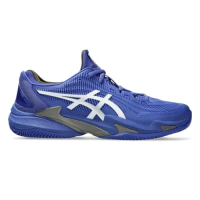Image of ASICS Men&#039;s Court Ff 3 Clay Sneaker, Dark Cobalt White, 5 UK