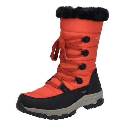 Image of Josef Seibel Winter boots, Women&#039;s, Size: 7.5, Schwarz rot Soft synthetic
