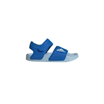 Image of adidas Performance Adilette Walking sandals for kids, Size: 5, Bright royal ftwr white clear sky Synthetics