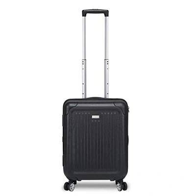 Image of Stratic Stripe Suitcase, S, Black, Suitcase